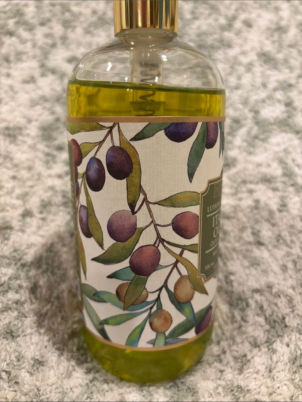 Hopificio Italian Olives Luxury Hand Soap NWT 16.9oz